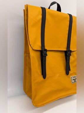 Herschel Yellow Waterproof Backpack Rain Travel School Bag Unisex